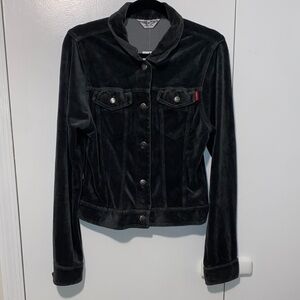 Hard Tail Velvet Jean Jacket